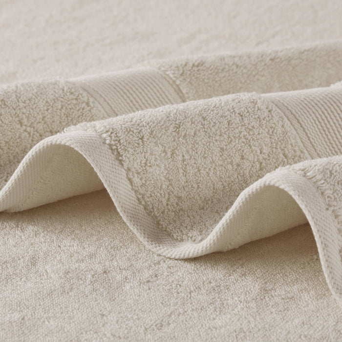 800GSM - 8 Piece Antimicrobial Towel Set - Natural - Simple Home Plus