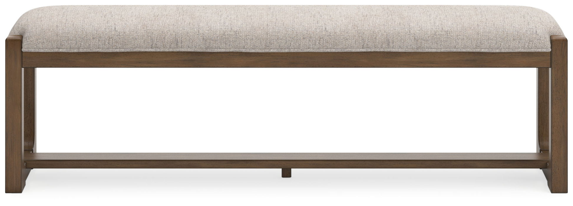 Cabalynn - Large Uph Dining Room Bench - Oatmeal / Light Brown - Simple Home Plus