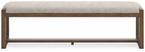 Cabalynn - Large Uph Dining Room Bench - Oatmeal / Light Brown - Simple Home Plus