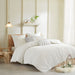 Brooklyn - King Comforter Set - Ivory - Simple Home Plus