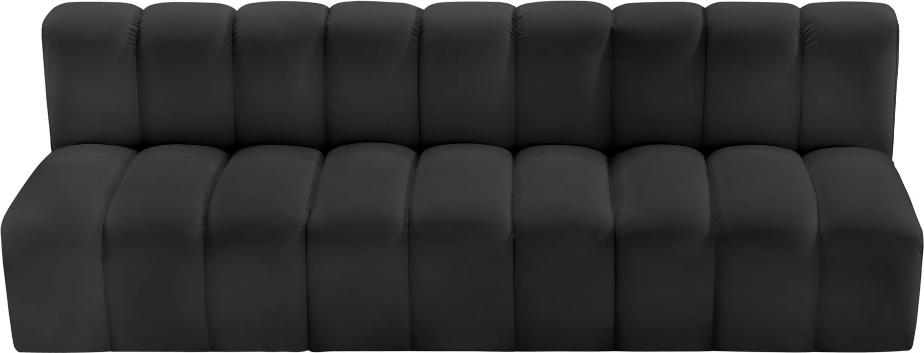 Arc - Faux Leather 3 Seats Modular Sofa - Simple Home Plus