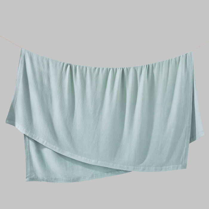 Egyptian Cotton - Full Blanket - Light Blue - Simple Home Plus
