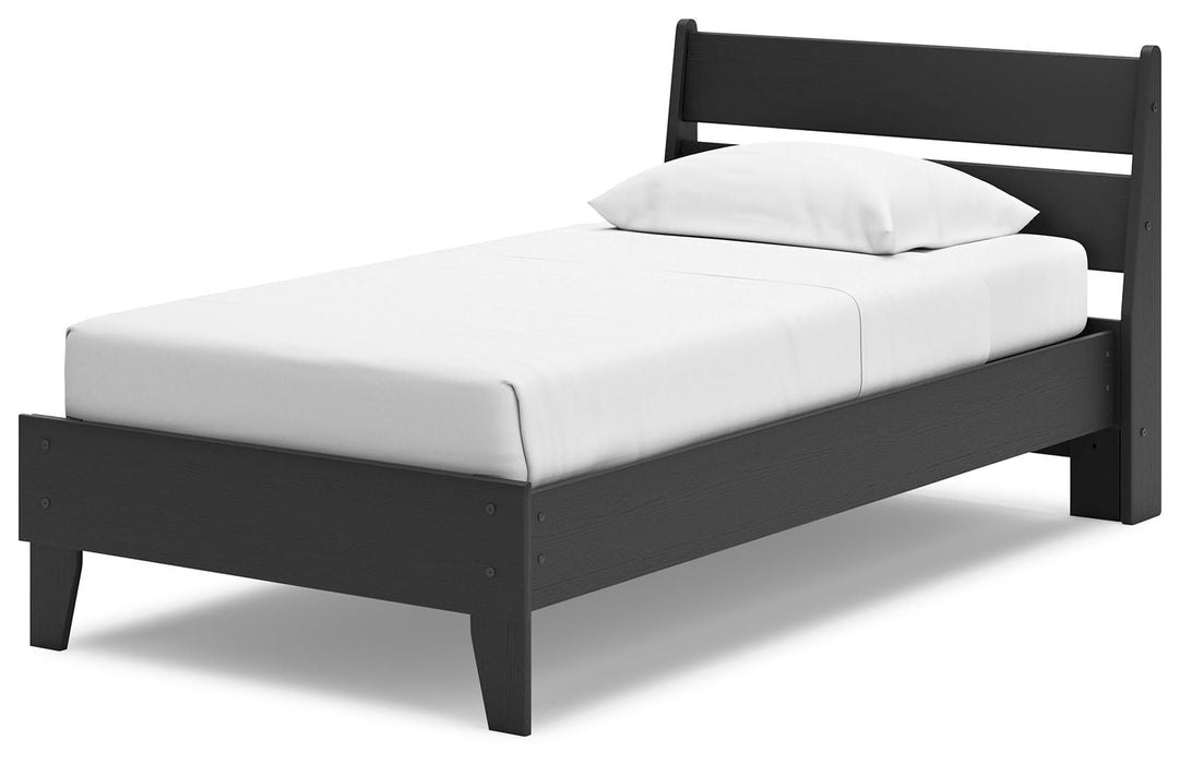 Socalle - Panel Platform Bed - Simple Home Plus