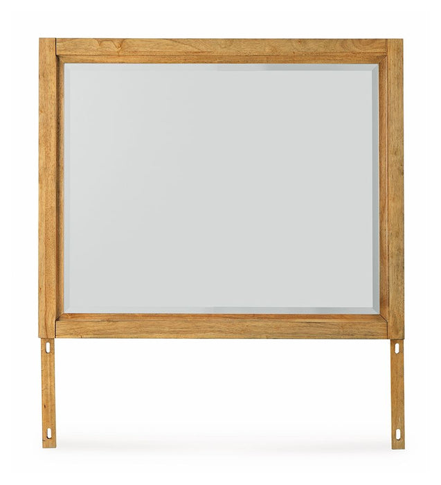 Sherbana - Bedroom Mirror - Light Brown - Simple Home Plus