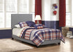 Dorian - Upholstered Panel Bed - Simple Home Plus