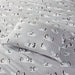 Cozy Flannel - Printed Sheet Set - Gray Penguins - Simple Home Plus