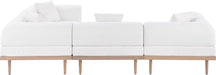 Laguna - 4 Piece 106.5" Upholstered Outdoor Patio Modular Sectional - Simple Home Plus