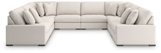Calden - 8-Piece Sectional - Oyster - Simple Home Plus