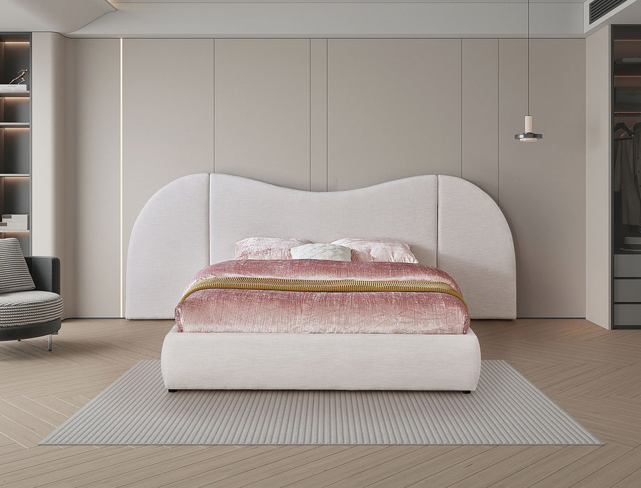 Everest - Linen Fabric Bed - Simple Home Plus