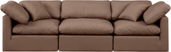 Indulge - Faux Leather 3 Seat Modular Sofa - Simple Home Plus
