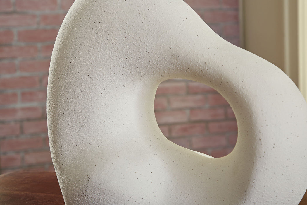 Arthrow - Sculpture - 11" - Off White - Simple Home Plus