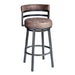 Madrid - Counter Height Swivel Bar Stool - Mineral - Simple Home Plus