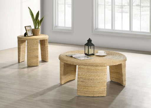 Artina - Rattan Coffee And End Table Set - Simple Home Plus