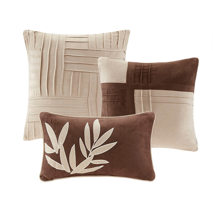 Dune - Piece Comforter (Set of 7) - Beige - Simple Home Plus