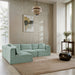 Shaggy - 4 Piece Modular Sectional - Simple Home Plus