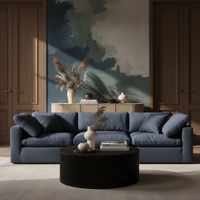 Madera - Oak Veneer And Solid Wood Table - Simple Home Plus