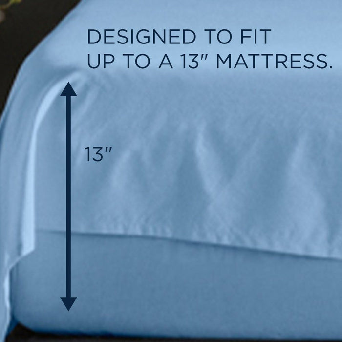 Linens - Tempur ProAir Sheet Set - Blue Azure - Simple Home Plus