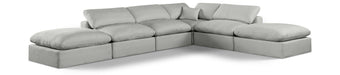 Comfy - 6 Piece Linen Modular Sectional - Simple Home Plus