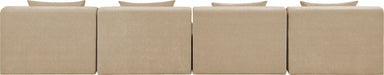 Stellar - 4 Piece Upholstered Modular Sectional - Simple Home Plus