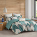 Alpine - 3 Piece Comforter Mini Set - Aqua - Simple Home Plus