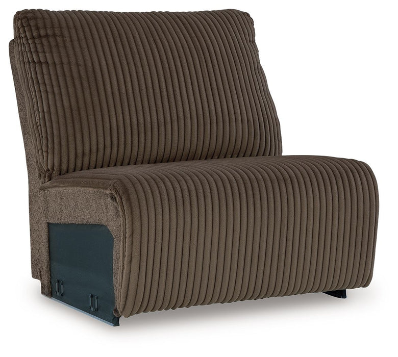 Top Tier - Armless Chair - Chocolate - Simple Home Plus