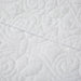 Quebec - Oversized Quilted Throw - White - Simple Home Plus