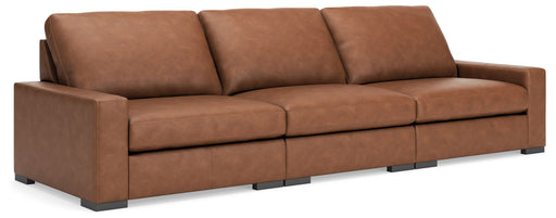 Calden - 3-Piece Sectional Sofa - Caramel - Simple Home Plus