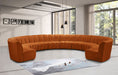 Infinity - 10 Piece Velvet Modular Sectional - Simple Home Plus