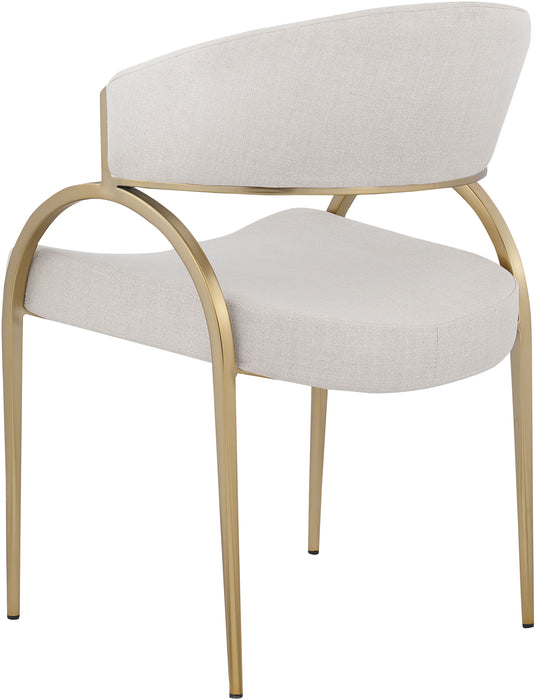 Privet - Dining Chair Set - Gold Base - Simple Home Plus