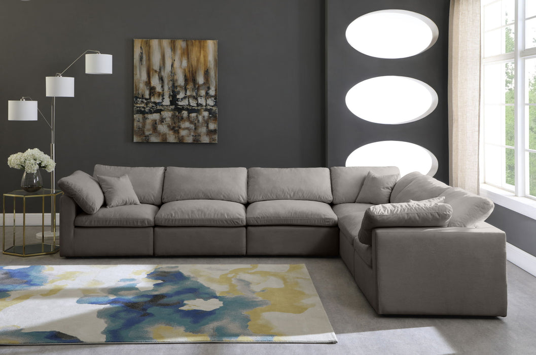 Plush - 6 Piece Modular Sectional - Simple Home Plus