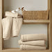 400GSM Essential Bundle Quick Dry Towel Set - Beige - Simple Home Plus