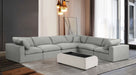 Comfy - 6 Piece Linen Modular Corner Sectional - Simple Home Plus