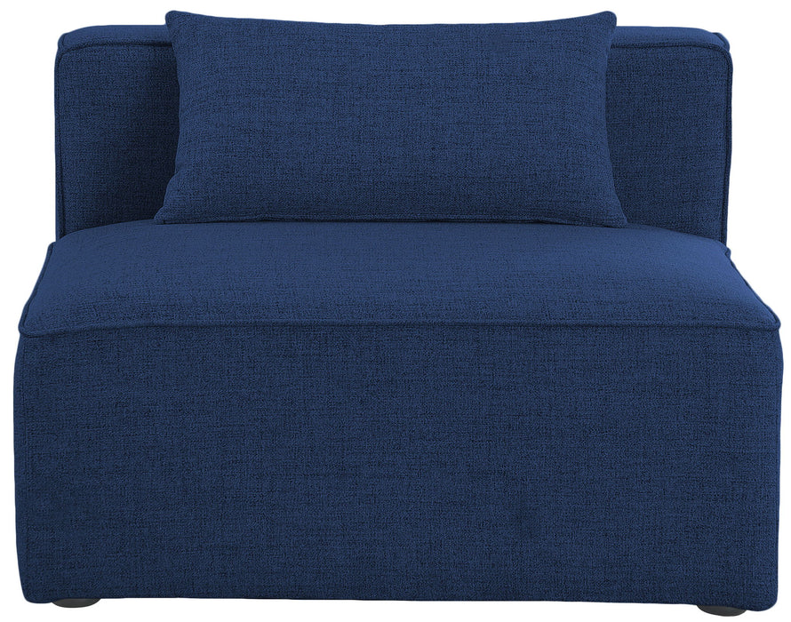 Cube - Linen Armless Chair - Simple Home Plus