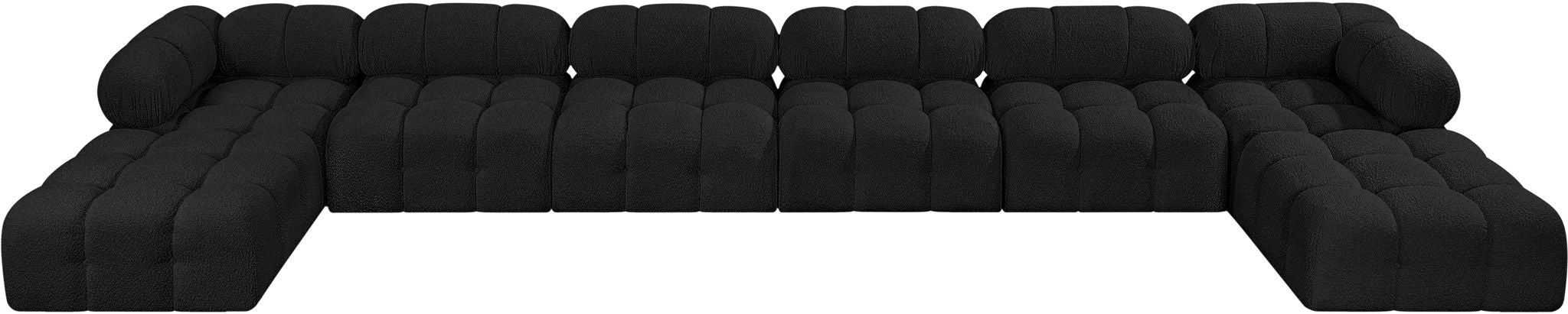 Ames - 8 Piece Fabric Modular Sectional - Simple Home Plus