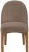 Torino - Upholstered Dining Chair With Brushed Brown Base (Set of 2) - Simple Home Plus