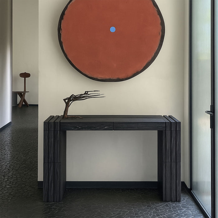 Stanton - Oak Veneer And Solid Wood Table - Simple Home Plus