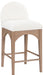 Waldorf - Boucle Stool With Natural Legs - Simple Home Plus