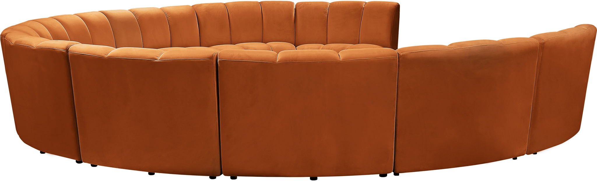Infinity - 10 Piece Velvet Modular Sectional - Simple Home Plus