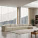 Shaggy - 6 Piece Modular Sectional With Chaise - Simple Home Plus