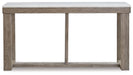 Loyaska - Brown / Ivory - Sofa Table - Simple Home Plus
