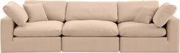 Comfy - Velvet Modular Sofa 3 Seats - Simple Home Plus