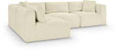 Shaggy - 4 Piece Modular Sectional - Simple Home Plus