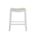 Iyani - Coastal Modern Wood Counter Height Kitchen Bar Stool - Simple Home Plus