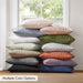Porter - California King Soft Washed Pleated Comforter Set - Clay - Simple Home Plus