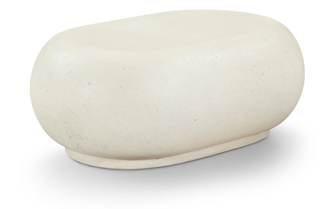 Pebble - Concrete And Fiberglass Coffee Table - Simple Home Plus