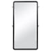 Leandro - 76" Full Length Floor Mirror - Burnished Black - Simple Home Plus
