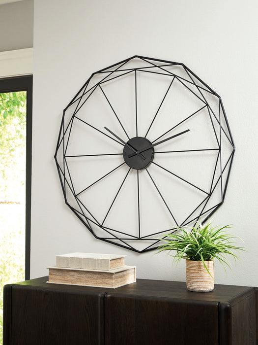 Arkthorne - Black - Wall Clock - Simple Home Plus