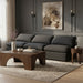 Indulge - Linen 3 Seat Modular Armless Sofa - Simple Home Plus