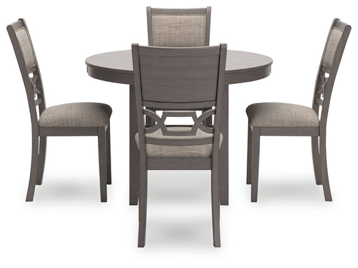 Wrenning - Gray - Dining Room Table Set (Set of 5) - Simple Home Plus