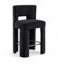 Zuno - Velvet Performance Fabric Upholstered Counter Stool (Set of 2) - Simple Home Plus